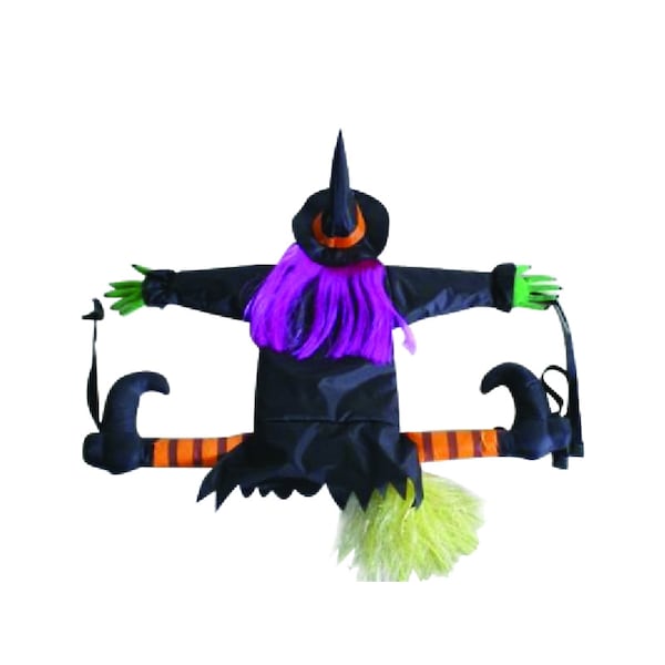Gemmy Gemmy 2 ft. Crashing Witch Hanging Decor 60073 - main
